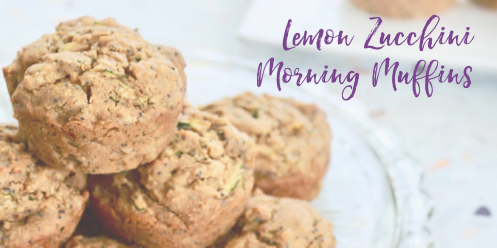 Recipe: Lemon Zucchini Morning Muffins