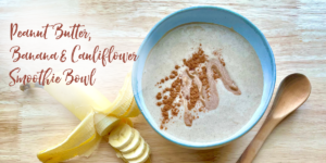peanut butter banana smoothie