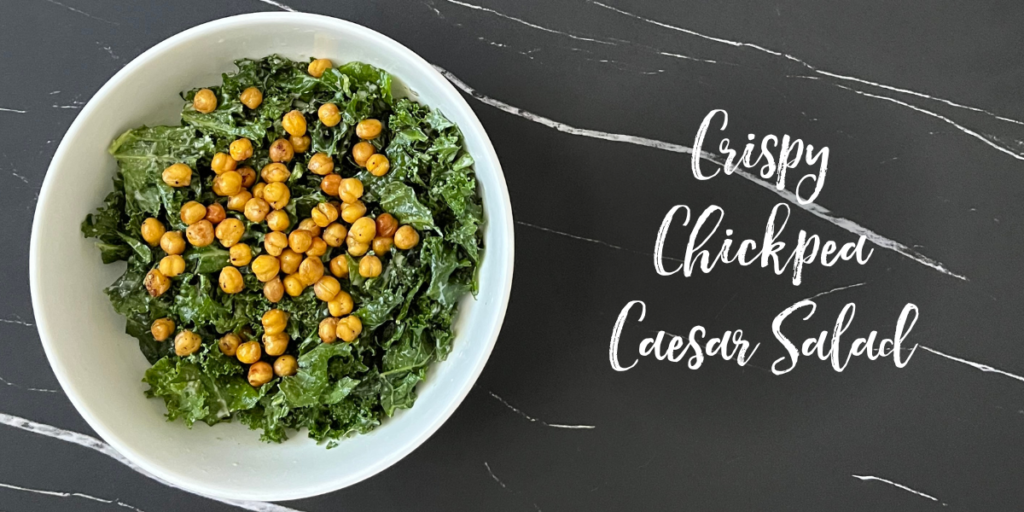 Recipe: Crispy Chickpea Caesar Salad