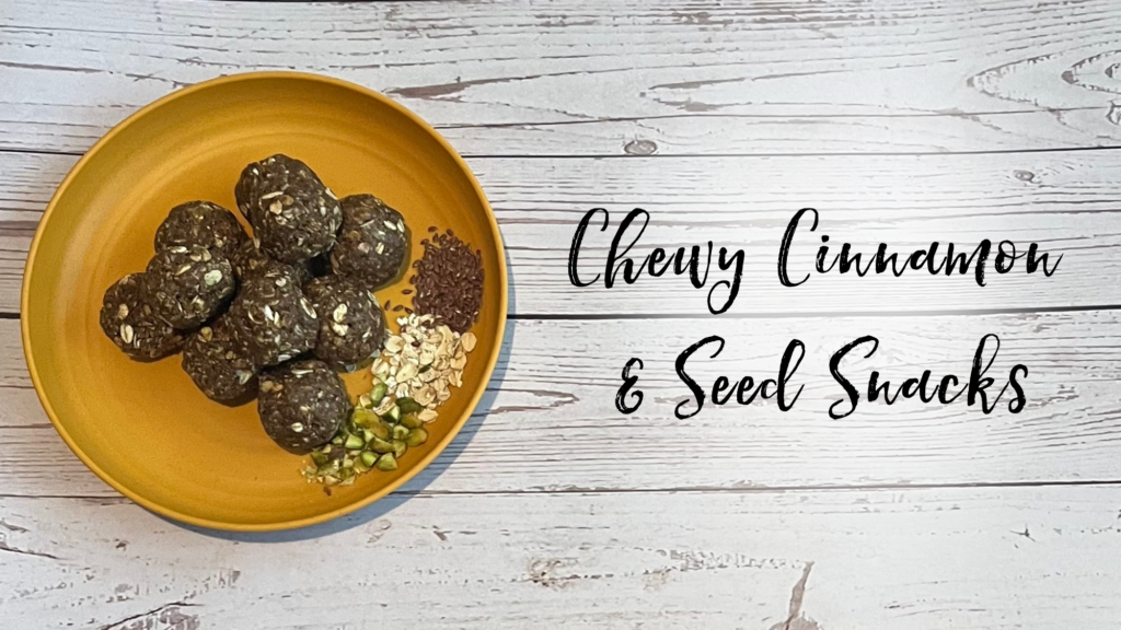 Recipe: Chewy Cinnamon & Seed Snacks