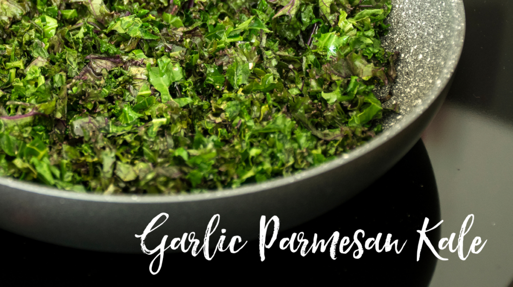 Recipe: Garlic Parmesan Kale