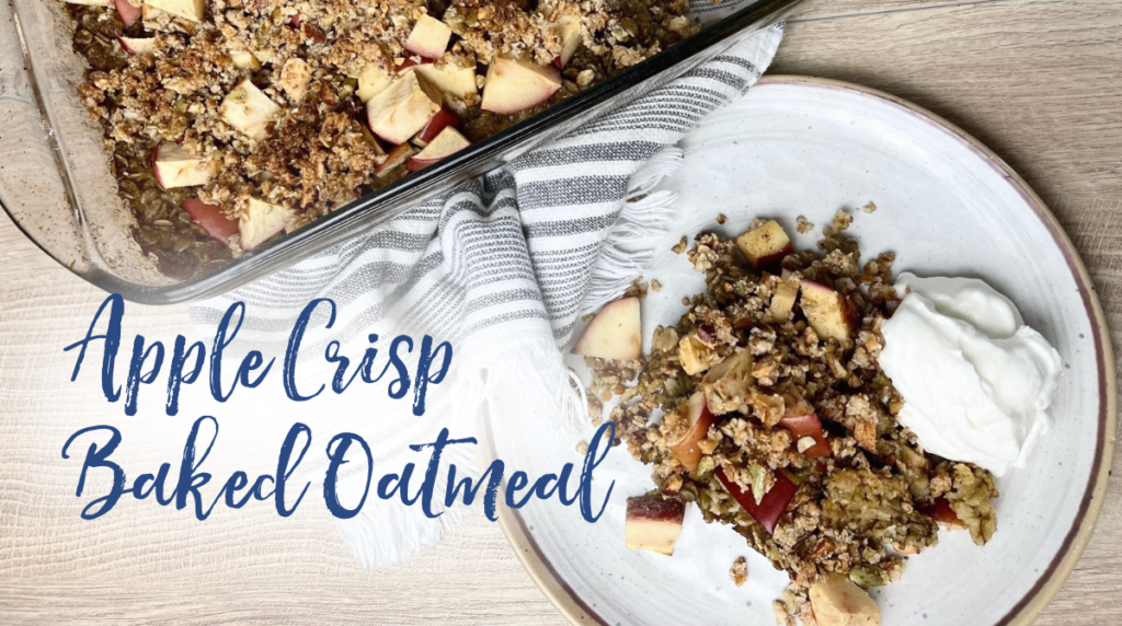 Recipe: Apple Crisp Baked Oatmeal