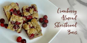 Cranberry Almond Shortbread