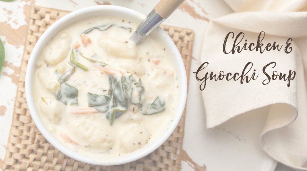 Recipe: Chicken and Gnocchi Soup