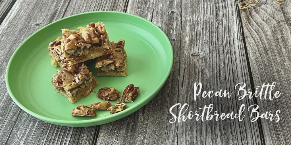 Recipe: Pecan Brittle Shortbread Bars