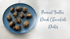 Peanut Butter Dark Chocolate Dates