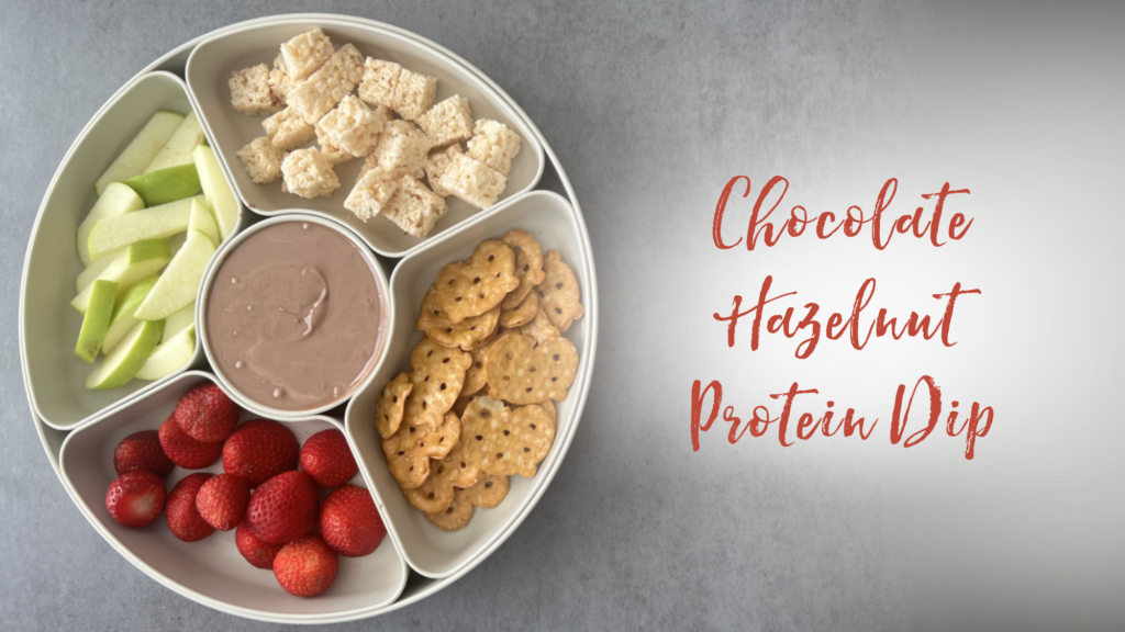 Recipe: Chocolate Hazelnut Protein Dip