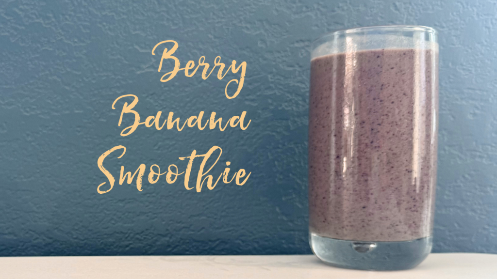 Recipe: Berry Banana Smoothie
